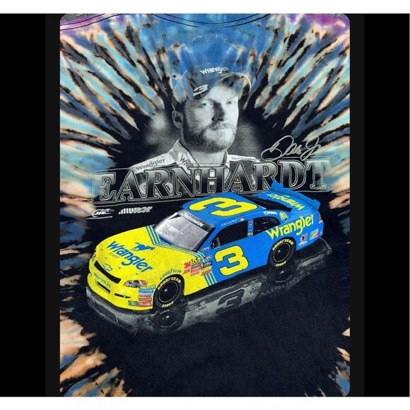 Dale Earnhardt Sr. & Jr. Tie-Dye Tee - Picture 4 of 5